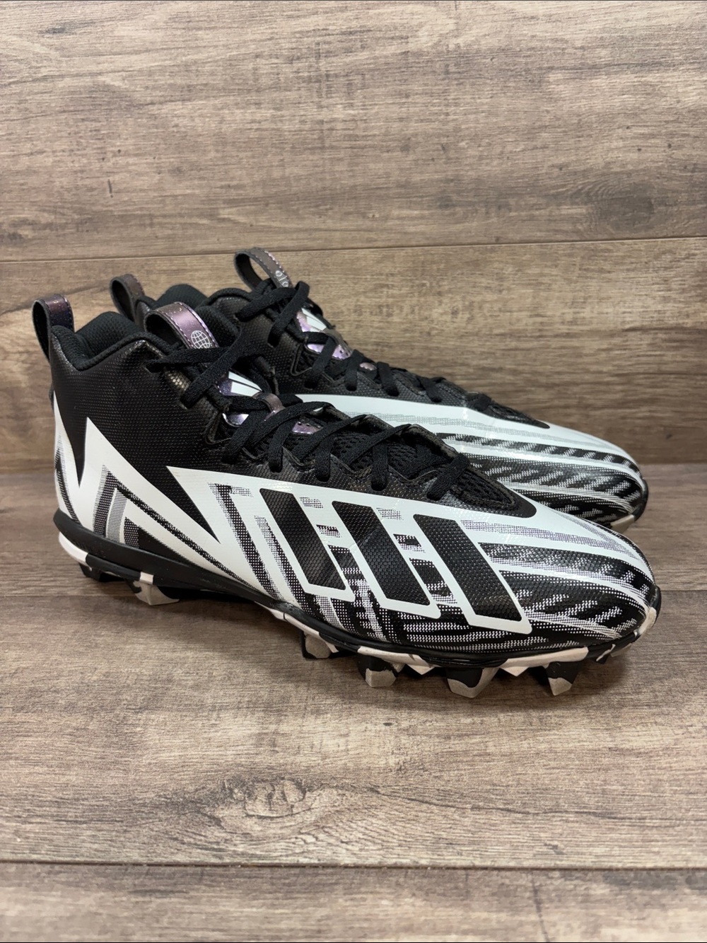 ADIDAS Freak Spark MD 23 
Football Cleats 
Mens Size 11 
Black White